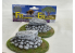 Fr decor 21018 Décor diorama pierre reconstituée 2 Roches sur socle 100x70mm Fabriqué en France
