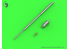 Master Model AM-32-123 A-6 Intruder Tube pitot - Angle d'attaque et sonde de ravitaillement 1/32