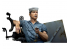 Abteilung 502 figurine ABT1003 Midway "Tarfu" Derlikon 20mm Machine Gunner USS Enterprise (Midway 1942) 1/10
