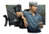 Abteilung 502 figurine ABT1003 Midway "Tarfu" Derlikon 20mm Machine Gunner USS Enterprise (Midway 1942) 1/10