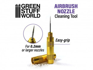 Green Stuff 509106 Outil de Nettoyage de Buse d'Aerographe