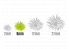 Green Stuff 501635 Touffes d'herbe 6mm Auto-Adhésif BRÛLÉ