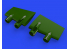 Eduard kit d'amelioration avion brassin 648635 Superchargers B-17F Hk Models 1/48