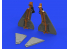Eduard kit d'amelioration avion brassin 648637 Train d'atterrissage Jambes bronze Tempest Mk.II Eduard / Special Hobby 1/48