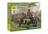 Zvezda maquette militaire 6277 Moto soviétique M-72 avec side-car et équipage 1/72