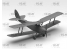 Icm maquette avion 32037 DH. 82A Tiger Moth Avion d'entraînement britannique inclus RAF cadets 1/32