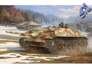 TRUMPETER maquette militaire 00383 CANON D&39ASSAUT ANTI-CHARS E-2
