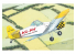 KP Model kit avion KPM0125 Pa-25 Pawnee au-dessus de l'Australie 1/72