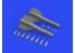 Eduard kit d'amelioration avion brassin 648624 GBU-15(V)1/B 1/48