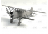 Icm maquette avion 32025 CR. 42 Falco avec des pilotes italiens en uniforme tropical 1/32