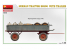 MINI ART maquette militaire 38038 TRACTEUR ALLEMAND D8506 AVEC REMORQUE ET FIGURINES 1/35