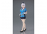 Hasegawa maquette figurine 52282 12 Egg Girls Collection No.15 "Sasha Ilyusina" (Police) 1/12