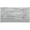 Eduard photodecoupe bateau 53270 Rambardes SMS Szent Istv&aacute;n Trumpeter 1/350