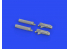 Eduard kit d'amelioration avion brassin 648660 Vickers Mk.I Gun Sopwith Camel Eduard 1/48