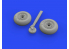 Eduard kit d'amelioration avion brassin 648664 Roues Spitfire Mk.V Eduard 1/48