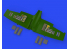Eduard kit d'amelioration avion brassin 648666 Gun bays Spitfire Mk.Vc Eduard 1/48