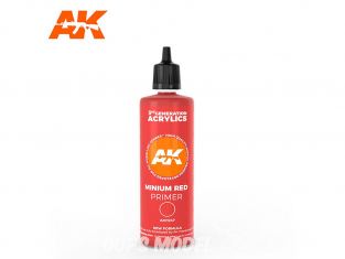 Ak interactive peinture acrylique 3G AK11247 PRIMAIRE DE SURFACE MINIUM ROUGE 100ML
