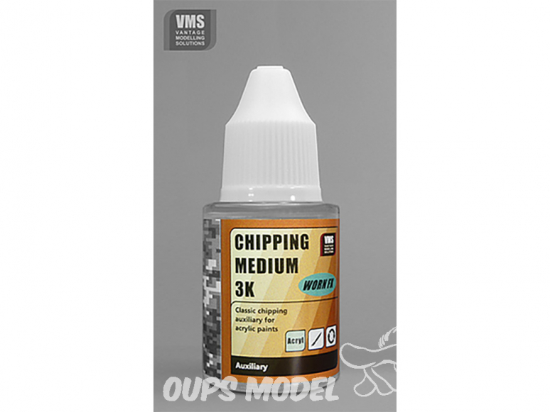 VMS AX14 Chipping Medium 3K Worn FX 30ml
