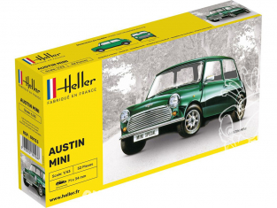 HELLER maquette voiture 80153 Austin MINI 1/43