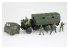 Aoshima maquette militaire 12086 JGSDF 3 1/2t Camion blindé avec 6 figurines 1/72