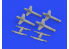 Eduard kit d'amelioration hélicoptère brassin 648675 Missiles Falanga 9M17P Eduard / Zvezda 1/48