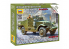 Zvezda maquette militaire 6273 Véhicule blindé de transport de troupes M3 Scout Car avec mitrailleuse 1/100