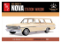 AMT maquette voiture 1202 1963 Chevy II Nova Station Wagon "Craftsman Plus Series" 1/25