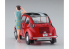 Hasegawa maquette voiture 52291 Subaru 360 Young SS avec figurine d'une filles des années 60 1/24