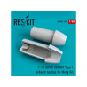 ResKit kit d'amelioration Avion RSU48-0149 Tuy&egrave;re F-18 Super Hornet Type 1 pour kit Meng 1/48