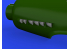 Eduard kit d'amelioration avion brassin 648688 Pipes d'échappement Focke Wulf Fw 190D Eduard 1/48