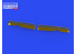 Eduard kit d'amelioration avion brassin 648686 Volets d'atterrissage Tempest Mk.II Eduard / Special Hobby 1/48