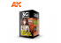Ak interactive peinture acrylique 3G Set AK11692 COULEURS DE L'UNIFORME DES PILOTES SOVIÉTIQUES WWII