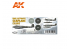 Ak interactive peinture acrylique 3G Set AK11721 Couleurs d'hydravion de la Luftwaffe de la Seconde Guerre mondiale