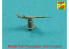 Aber 200L02 Set de 20 Futs de canon 40 mm Bofors Mk.1 pour navires de l'US Navy 1/200