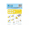 Special Hobby Masque avion M32002 Hawker Tempest MK.II/V/VI pour kit special hobby et Revell 1/32