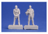 Cmk figurine F72375 Pilotes italiens du SF-260 1/72