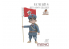 Meng maquette moe-006 Caricature soldat de l'armée rouge sans collage