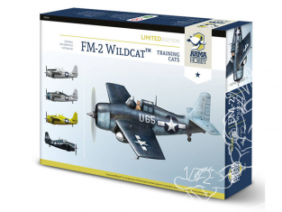 Arma Hobby maquette avion 70034 FM-2 Wildcat™ Training Cats Limited Edition! 1/72