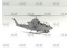 Icm maquette helicoptére 32062 AH-1G Cobra avec les pilotes d'hélicoptères américains de la guerre du Vietnam 1/32