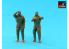 Armory Models figurine F7224A "Flight stories" WWII RAF Equipage en tenue haute altitude (2 figurines) 1/72