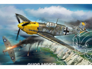 Hobby Boss maquette avion 81809 Avion de chasse Bf109E, septembre 1940 1/18
