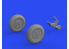 Eduard kit d'amelioration avion brassin 648693 Roues A6M2 Eduard 1/48