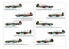 Armory Models maquette avion AR14310 Yak-1b 1/144