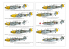 Armory Models maquette avion AR14305 Messerschmitt Bf 109E-4/E-7 Set 3 "AS Méditérranée" 1/144