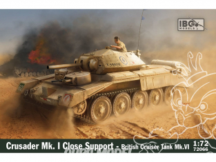 IBG maquette militaire 72066 Crusader Mk.I CS Char de soutien rapproché britannique 1/72