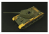 Hauler accessoires kit d'amelioration HLX48402 Photodecoupe T-34-85 pour kit Tamiya kit 1/48