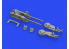 Eduard kit d'amelioration avion brassin 648712 SBD-5 Twin machine gun Accurate Miniatures / Revell 1/48