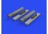 Eduard kit d'amelioration avion brassin Print 648714 Panzerschreck 1 pour Focke Wulf Fw 190F Eduard 1/48