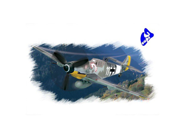 Hobby Boss maquette avion 80225 Messerschmitt Bf109 G-6 (début)