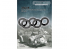 FC MODEL TREND accessoire résine 35609 Pneus lestés Opel Kadett Icm 1/35